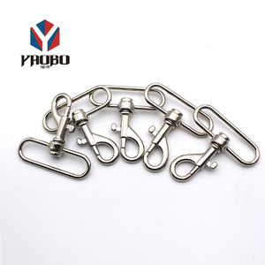 Broche de langosta de metal multiusos Perno Gancho a presión <span class=keywords><strong>Ojo</strong></span> giratorio Colgante Acabado liso para la industria pesada - Product Image 6