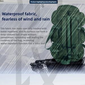 Mochila Táctica Resistente al Agua de 100L, 36x38x75cm, para Almacenamiento de Equipaje, Deportes, Viajes Largos, Entrenamiento - Product Image 4