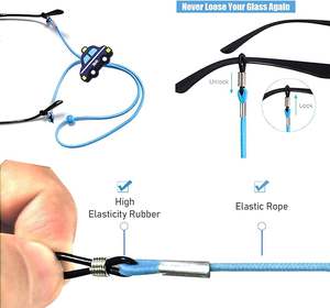 Cordon <span class=keywords><strong>de</strong></span> lunettes personnalisé lunettes <span class=keywords><strong>de</strong></span> soleil extensibles sangles <span class=keywords><strong>de</strong></span> cou chaîne <span class=keywords><strong>de</strong></span> lunettes lanière enfants réglable lunettes <span class=keywords><strong>sangle</strong></span> <span class=keywords><strong>de</strong></span> retenue des yeux - Product Image 4