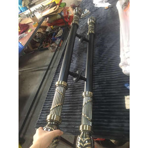 Gagang Pintu Stainless Steel Poles/Cermin Desain Modern Besar untuk Hotel Pintu Kayu/Kaca Garansi 1 Tahun - Product Image 6