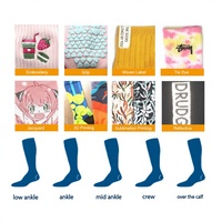Chaussettes en tricot respirantes à fils dorés et argentés, brillantes et scintillantes, pour femmes, usage quotidien printemps, chaussettes personnalisées