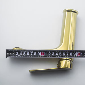 Luxurious Modern Single-Hole <strong>Basin</strong> Faucet Copper-Zinc Simple Design Ceramic <strong>Valve</strong> for Cold Hot Water Functions in Bathroom - Product Image 2