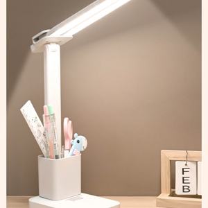 Lámpara de Escritorio Inteligente con Diodos Emisores de Luz de 1200 mA, Lámpara de Escritorio de Doble Cabezal, Lámpara de Estudio Multifuncional con Protección Ocular - Product Image 6