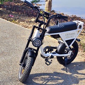 Vélo électrique Ouxi <span class=keywords><strong>C63</strong></span> Mini, vélo <span class=keywords><strong>hybride</strong></span> électrique à suspension intégrale, vélo électrique 250w, acheter depuis l'entrepôt américain ou européen - Product Image 2
