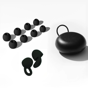 Tapones para los oídos flexibles, tapones para los oídos con reducción de ruido, puntas para los oídos de silicona suave, protección auditiva para dormir, eventos, músicos, DJ, Festival - Product Image 1