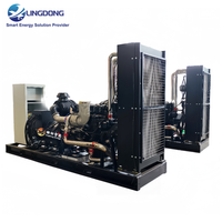 300kW Erdgas Schallgedämmtes Aggregat Preis Hochwettbewerbsfähiges 375kVA Überdachtes Stromaggregat IP23 Schutzklasse für Bauarbeiten
