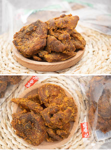 Hongxiangji BŒUF SÉCHÉ SALÉ / RECETTE FAMILIALE Vente en gros d'usine 50g Snacks originaux OEM - Product Image 5