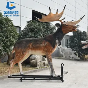 动物园用人工动画鹿模型