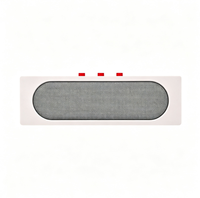 Altavoz Portátil Inalámbrico Compacto Mejorado con Radio FM de 5W, Resistente al Agua IPX4, Bajos Potentes, para Exteriores y Escritorio, con Ranura para Tarjeta TF