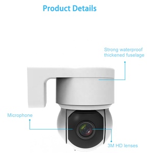 Telecamera di sicurezza Wireless per esterni Tuya WiFi con controllo App Mobile e monitoraggio del movimento - Product Image 2