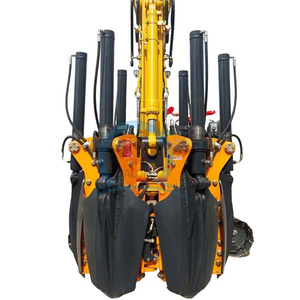 เครื่องย้ายต้นไม้ <span class=keywords><strong>4</strong></span> ใบมีด คุณภาพสูง ขายดี สำหรับรถตักล้อยาง รถแบคโฮ และรถขุด - Product Image 3