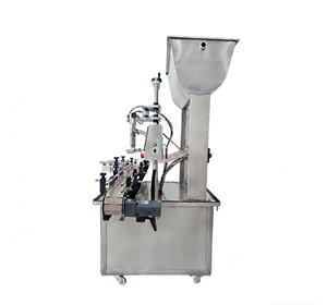 Máquina Automática Vertical de Llenado de Botellas (500ml/200ml) para Crema de Belleza, Jugos, Bolsas de Plástico, Bebidas, con Motor de Pistón PLC - Product Image 3