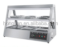 Vitrine chauffante pour aliments avec alimentation automatique en eau, chauffe-aliments haut de gamme, chauffe-aliments Henny Penny