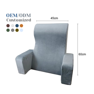 Đọc Sách gối cho ngồi trên giường người lớn, tựa lưng hỗ trợ gối với phần còn lại cánh tay, giường ghế gối với túi lớn cho chơi game - Product Image 2