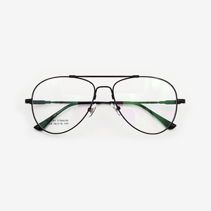 Gafas de sol de titanio para hombre, lentes ovalados <span class=keywords><strong>Retro</strong></span> para ordenador, graduadas, de marca - Product Image 1