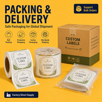 Étiquettes personnalisées pour pots de miel, autocollants en vinyle imperméables, logo privé, OEM ODM pour pots en verre, étiquettes d'emballage alimentaire