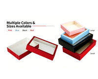 Boîte en papier prête à l'emploi pour emballage cadeau, boîte cadeau, cadeaux. Couvercles supérieur et inférieur en carton rigide. Boîtes vides. Personnalisé