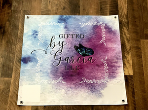 Bannière en vinyle découpée sur mesure, impression haute résolution anti-UV, résistante à la décoloration et aux intempéries pour la signalisation promotionnelle de projets immobiliers en extérieur - Product Image 3