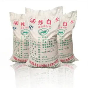 Jiejing prezzo per il commestibile sbiancante terra calcio bentonite argilla polvere produttore fabbrica cocco soia canola filtro
