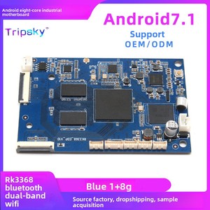 New Factory Wholesale RK3368 Octa-Core Android 71 Industrial <b>Set</b>-<b>Top</b> <b>Box</b> Motherboard With 4GB RAM and Wi-Fi Ports Rigorous Aging - Product Image 3