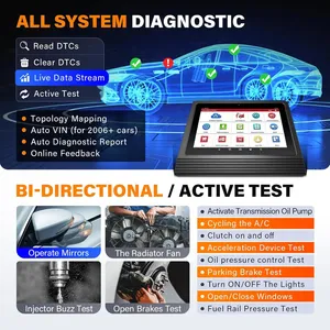 LAUNCH X431 PRO3 V+ 5.0 Scanner de diagnostic automobile, outil de diagnostic OBD2 complet avec contrôle bidirectionnel et codage ECU - Product Image 4