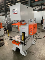 Presse hydraulique servo à colonne unique Y41-50T, vitesse réglable, économie d'énergie, avec écran tactile PLC, table de travail personnalisée