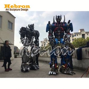 <strong>Transformer</strong> Robot Costume for Party Cosplay Classic <strong>Bumblebee</strong> Suit for Stage Performance - Product Image 4