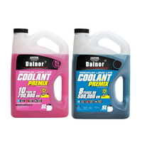Liquide de refroidissement antigel sans eau de qualité supérieure 1L & 4L & 5L vert rose bleu à durée de vie prolongée pour voitures et motos G12 G13