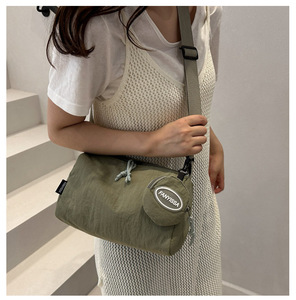 Elegante Mini Bolso Tipo Satchel <span class=keywords><strong>con</strong></span> Doble Compartimento, Material de PU Suave, Una Sección Principal <span class=keywords><strong>con</strong></span> Cierre y Una Bolsa Redonda Extraíble - Product Image 1