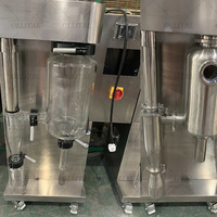 Secador por Aspersión de Laboratorio OLLITAL SD8000B de 2L/H con Boquilla de Dos Fluidos y Torre de Vidrio para Investigación en Leche en Polvo