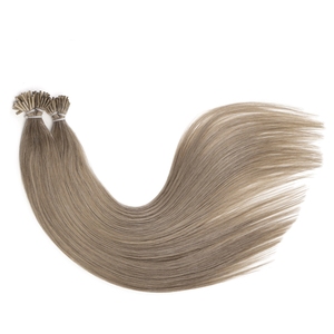 KSWIGS Vente en gros Extensions de cheveux chinois Remy double tirage, cuticules alignées, lisses, I-Tip 10 #   50g/ensemble - Product Image 1