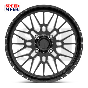 Ruedas de aleación de aluminio forjado Deep Dish, negras, de 1 pieza, 4x156, CB 131, 20x7J, 22x7J, 24x7J para Polaris RZR XP 1000 2021 - Product Image 6