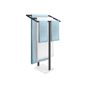 Portasciugamani Moderno Personalizzabile <span class=keywords><strong>per</strong></span> Casa e Hotel, Supporto da Terra <span class=keywords><strong>per</strong></span> Bagno e Toilette - Product Image 1