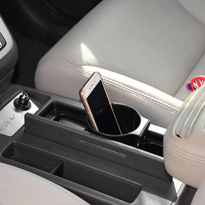 Soporte Multifuncional para Teléfono y Bebidas en el Coche, Cubo de Basura, Caja de Almacenamiento para Ventilación, Reposabrazos, Puerta, Asiento Trasero, Accesorios Premium para Coche - Product Image 6