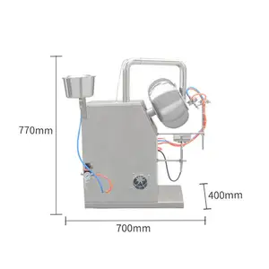 Máquina inovadora de revestimento de chocolate com spray para aplicações de revestimento de papel