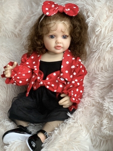 Poupées Bébés <span class=keywords><strong>Reborn</strong></span> R&B Filles, Vêtues de Toutes Leurs Affaires, <span class=keywords><strong>Jumeaux</strong></span> en Silicone - Product Image 2