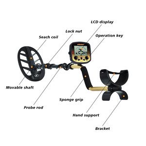 Detectores F002 <span class=keywords><strong>Detector</strong></span> de Metais Subterrâneo Tudo em Um <span class=keywords><strong>Detector</strong></span> de Ouro Industrial Metal Goldseeker 71x26x15.5cm 1 X 9V (6F22) - Product Image 5