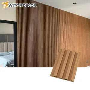Waterdichte Indoor Decoratie Wpc Gevelbekleding Muur Panel Boards