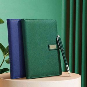Custom Luxury Business Gift Set Exquisite Silk Screen Printed PU Leather Journal Notebook Logo Thermos <b>Cup</b> Pen with Gift Box - Product Image 2