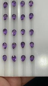 Deep Colour Natural African <b>Amethyst</b> Pear Cut Calibrated <b>Amethyst</b> Gemstones Handmade Bulk Product - Product Image 4