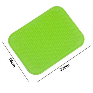 Wholesale <b>Silicone</b> Heat Resistant Non-Slip <b>Mat</b> Rectangle Modern Design Kitchen Use Eco-Friendly Washable Reusable - Product Image 5