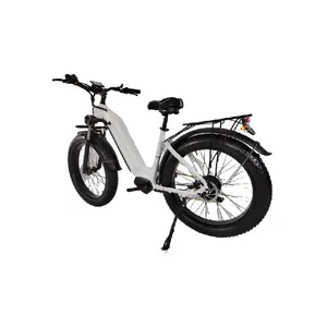 電動自転車ファットタイヤ折りたたみ自転車500w7スピード