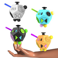 Jouets anti-stress Huyo Outdoor EDC Fidgeting Magic Cube pour adultes et personnes autistes, en plastique