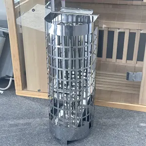 Japan PSE certified stove hollow design spa stainless steel sauna stove heater with external control