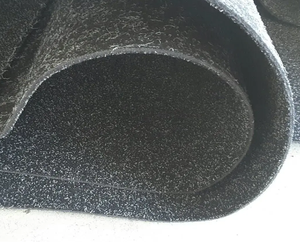 Kích thước phổ biến Black & grey màu không dệt thảm Polyester Nhung vàng khai thác mỏ thảm - Product Image 6