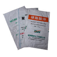 Sacs en polypropylène tissé BOPP durables, personnalisés, imperméables pour emballage de mortier, ciment, béton, fibres, aliments pour animaux et engrais