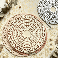 Matrices métalliques décoratives personnalisées de haute qualité, matrices de découpe métalliques personnalisées, matrices métalliques pour la fabrication de cartes