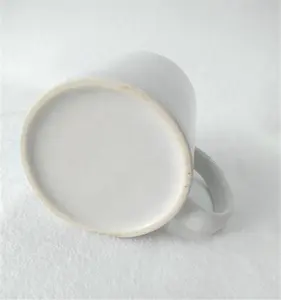 Düşük MOQ süblimasyon beyaz seramik kupalar düz veya baskılı bardak DDP özel logo kahve kupalar
