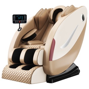 New Full Body Airbag Massage Recliner, LCD Hand Controller Timing 15-30min Anti-pinch Safe Massage Chair With Foot Roller - Product Image 4