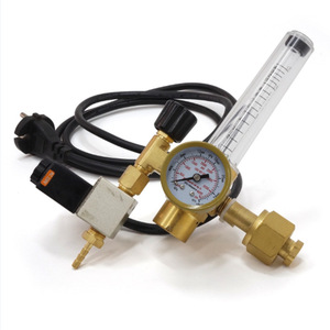Réducteur de pression pour chauffage électrique au CO2 WQ001 0-15 Psi, manomètre de gaz dioxyde de carbone pour utilisation avec l'argon - Product Image 5